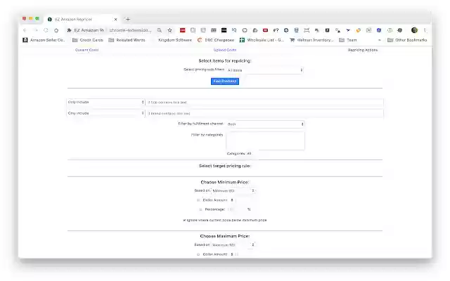 Price Cowboy  from Chrome web store to be run with OffiDocs Chromium online