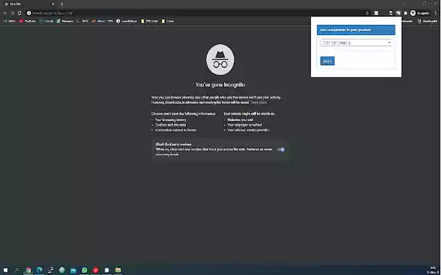 PriceVent Adder  from Chrome web store to be run with OffiDocs Chromium online