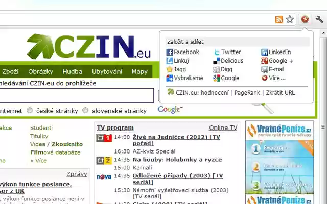Pridat.eu  from Chrome web store to be run with OffiDocs Chromium online
