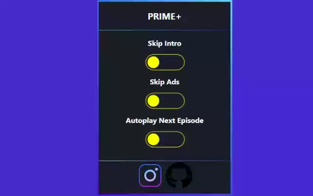 Prime+  from Chrome web store to be run with OffiDocs Chromium online
