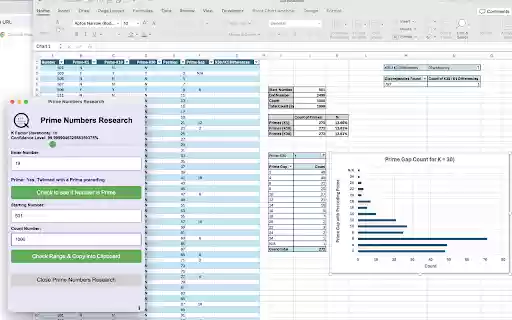 Prime Numbers Research  from Chrome web store to be run with OffiDocs Chromium online
