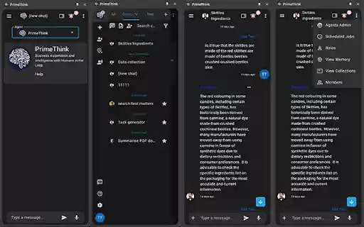 PrimeThink  from Chrome web store to be run with OffiDocs Chromium online