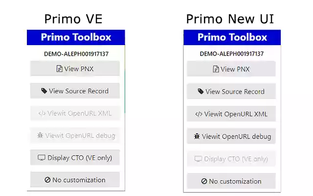 Primo Toolbox from Chrome web store to be run with OffiDocs Chromium online Primo Toolbox from Chrome web store to be run with OffiDocs Chromium online