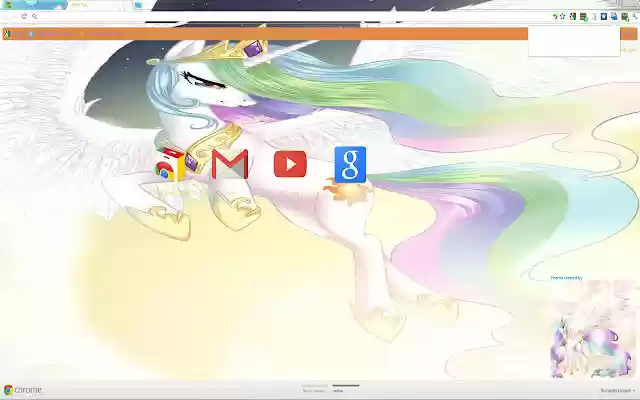 Princess Celestia  from Chrome web store to be run with OffiDocs Chromium online