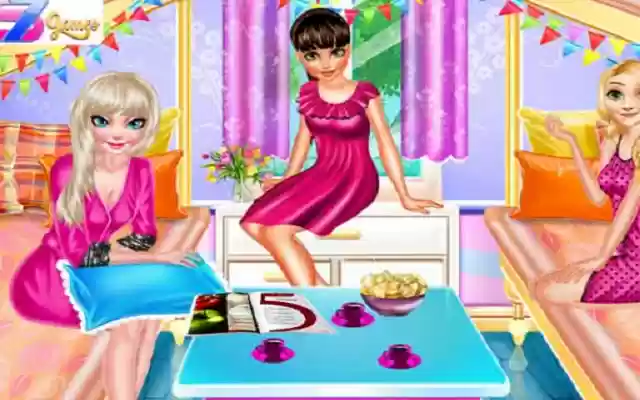 Princess Pajama Party Sleepover  from Chrome web store to be run with OffiDocs Chromium online