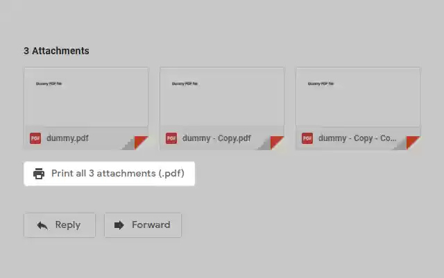 Print all Gmail attachments  from Chrome web store to be run with OffiDocs Chromium online