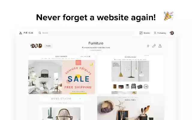 Prism Visual Bookmarks from Chrome web store to be run with OffiDocs Chromium online Prism Visual Bookmarks from Chrome web store to be run with OffiDocs Chromium online