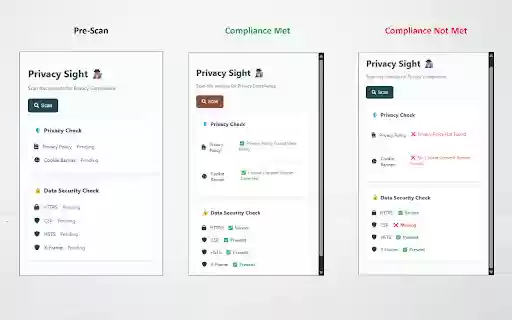 Privacy Sight  from Chrome web store to be run with OffiDocs Chromium online