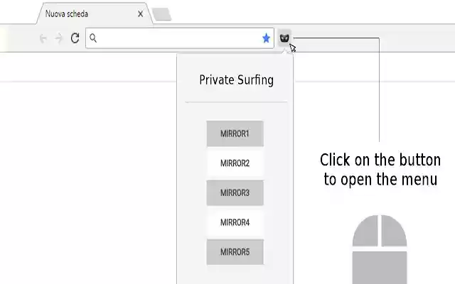 Private Surfing  from Chrome web store to be run with OffiDocs Chromium online
