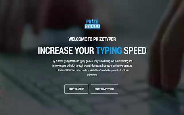 Prizetyper  from Chrome web store to be run with OffiDocs Chromium online