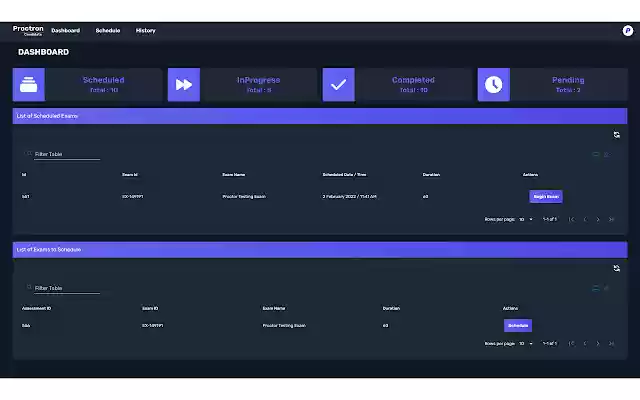 Proctron  from Chrome web store to be run with OffiDocs Chromium online