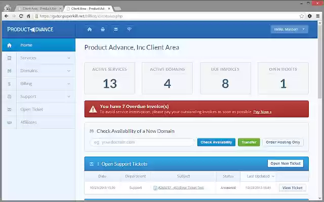 Product Advance Customer Portal from Chrome web store to be run with OffiDocs Chromium online Product Advance Customer Portal from Chrome web store to be run with OffiDocs Chromium online