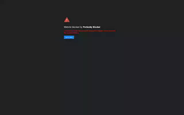 Profanity Blocker from Chrome web store to be run with OffiDocs Chromium online Profanity Blocker from Chrome web store to be run with OffiDocs Chromium online