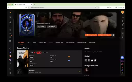 Profile Peek from Chrome web store to be run with OffiDocs Chromium online Profile Peek from Chrome web store to be run with OffiDocs Chromium online