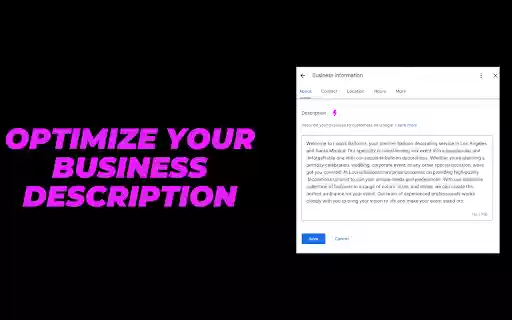 ProfilePro AI SEO Tool for Google Business Profile SEO  from Chrome web store to be run with OffiDocs Chromium online