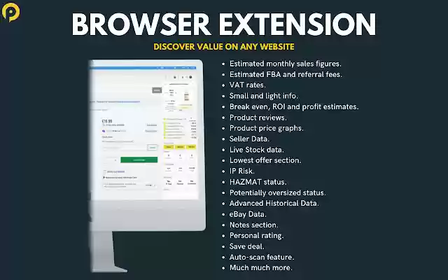 Profitl Amazon FBA Deal Analysis Tool  from Chrome web store to be run with OffiDocs Chromium online
