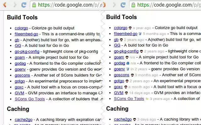Project Activity Checker  from Chrome web store to be run with OffiDocs Chromium online