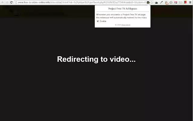 Project Free TV Ad Bypass  from Chrome web store to be run with OffiDocs Chromium online