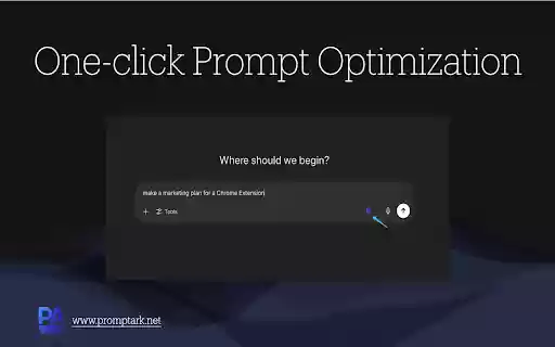 PromptArk 1 Click AI Prompt Generator  Optimizer  from Chrome web store to be run with OffiDocs Chromium online