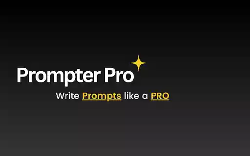 Prompter Pro ✨  from Chrome web store to be run with OffiDocs Chromium online