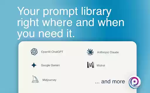 Promptifex Smart AI Prompt Manager  from Chrome web store to be run with OffiDocs Chromium online