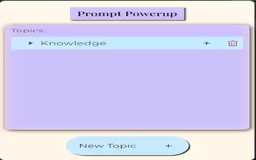 Prompt Powerup  from Chrome web store to be run with OffiDocs Chromium online