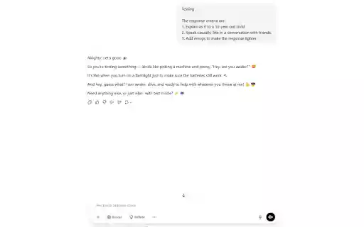 Prompt Tuner  from Chrome web store to be run with OffiDocs Chromium online