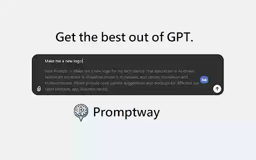 Promptway Supercharge Prompts as You Type  from Chrome web store to be run with OffiDocs Chromium online