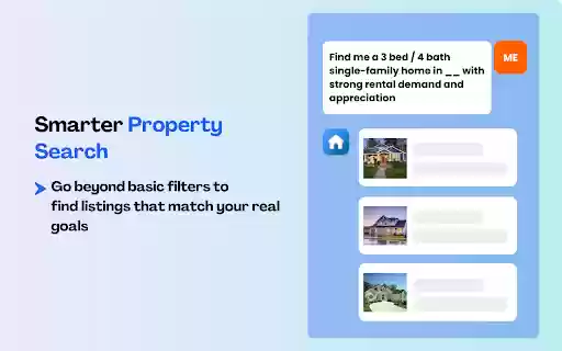Prop AI: Chat with your personal real estate assistant  from Chrome web store to be run with OffiDocs Chromium online