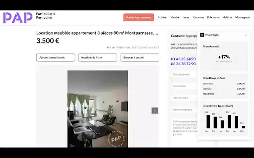 PropInsight PAP.fr Real Estate Analyzer from Chrome web store to be run with OffiDocs Chromium online PropInsight PAP.fr Real Estate Analyzer from Chrome web store to be run with OffiDocs Chromium online