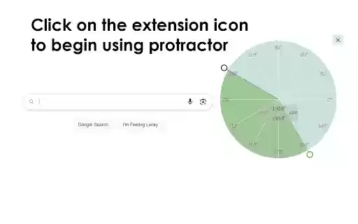Protractor for Google Chrome  from Chrome web store to be run with OffiDocs Chromium online