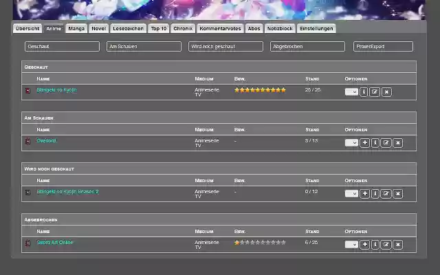 ProxerExport mula sa Chrome web store na tatakbo sa OffiDocs Chromium online