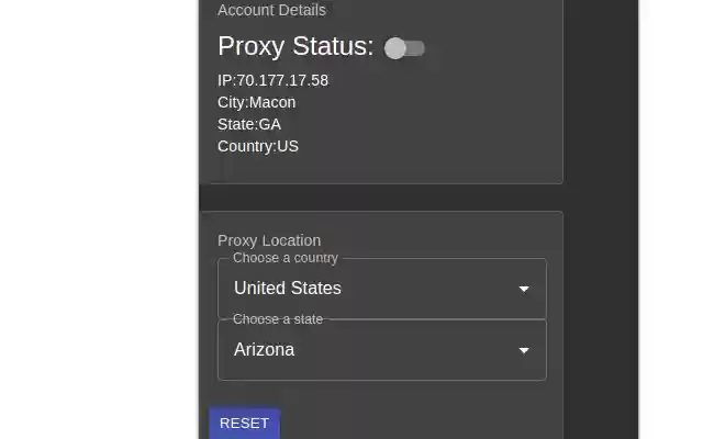 Proxy.shop  from Chrome web store to be run with OffiDocs Chromium online