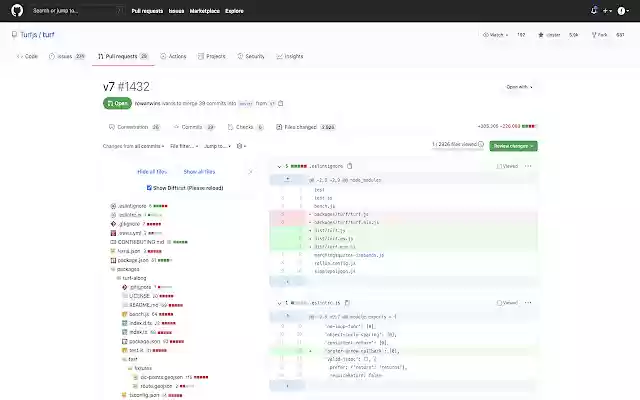 pr tree viewer  from Chrome web store to be run with OffiDocs Chromium online