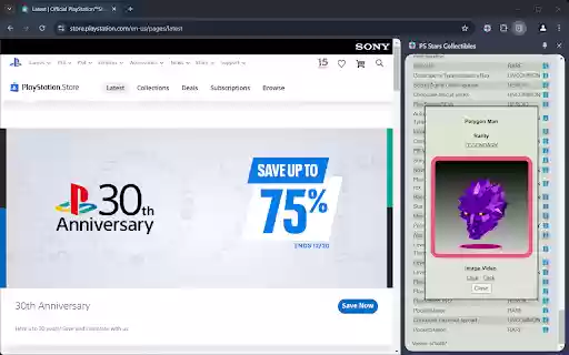 PS Stars Collectibles from Chrome web store to be run with OffiDocs Chromium online PS Stars Collectibles from Chrome web store to be run with OffiDocs Chromium online