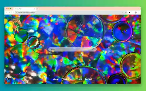Psychedelic Backgrounds  from Chrome web store to be run with OffiDocs Chromium online
