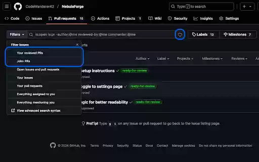 PullSmart Filters from Chrome web store to be run with OffiDocs Chromium online PullSmart Filters from Chrome web store to be run with OffiDocs Chromium online