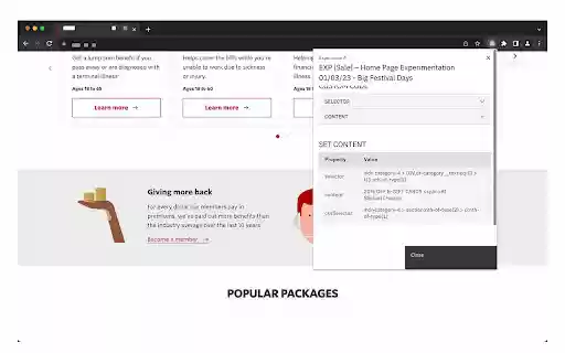 Puppy Target Activity Inspector from Chrome web store to be run with OffiDocs Chromium online Puppy Target Activity Inspector from Chrome web store to be run with OffiDocs Chromium online