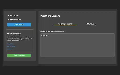PureWord  from Chrome web store to be run with OffiDocs Chromium online