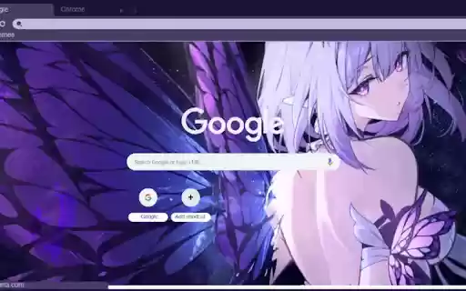 PurpleAnimeButterfly  from Chrome web store to be run with OffiDocs Chromium online
