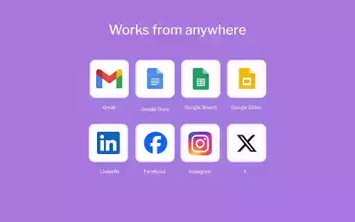 Purpose Pro  from Chrome web store to be run with OffiDocs Chromium online