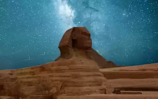 Pyramid in the night sky  from Chrome web store to be run with OffiDocs Chromium online