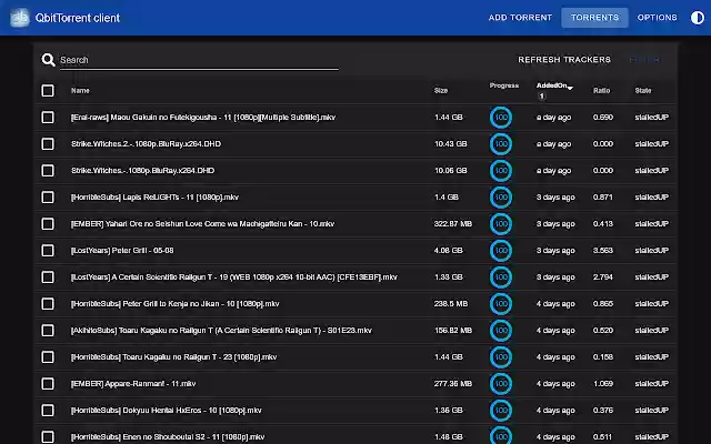 QbitTorrent Client  from Chrome web store to be run with OffiDocs Chromium online QbitTorrent Client  from Chrome web store to be run with OffiDocs Chromium online