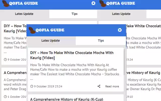 Qofia Latest Blog News Update  from Chrome web store to be run with OffiDocs Chromium online