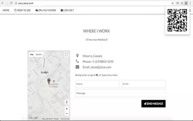 QR Code Generator  from Chrome web store to be run with OffiDocs Chromium online