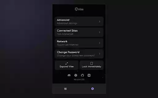 Qrim Wallet Quilibrium from Chrome web store to be run with OffiDocs Chromium online Qrim Wallet Quilibrium from Chrome web store to be run with OffiDocs Chromium online
