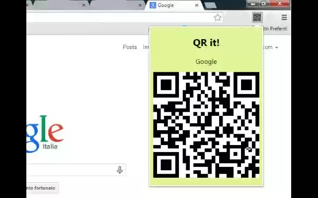 QR IT  from Chrome web store to be run with OffiDocs Chromium online