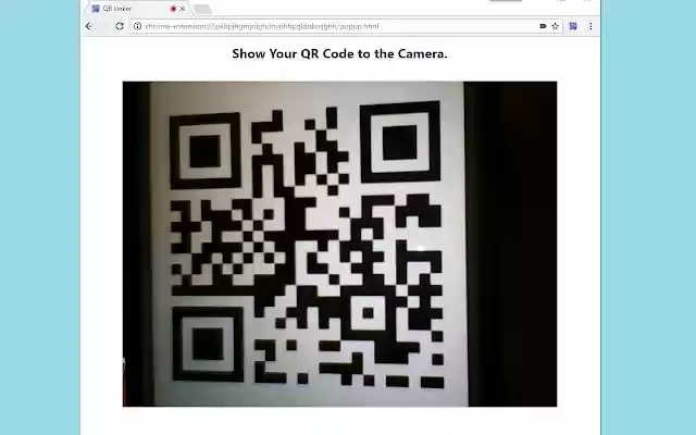 QR Linker ze sklepu internetowego Chrome do uruchomienia z OffiDocs Chromium online