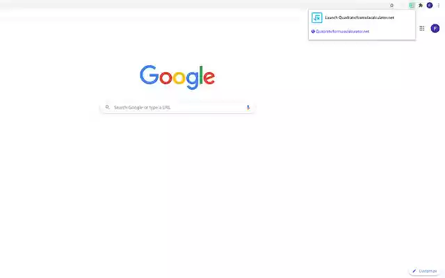 Quadratic Calculator Launcher  from Chrome web store to be run with OffiDocs Chromium online