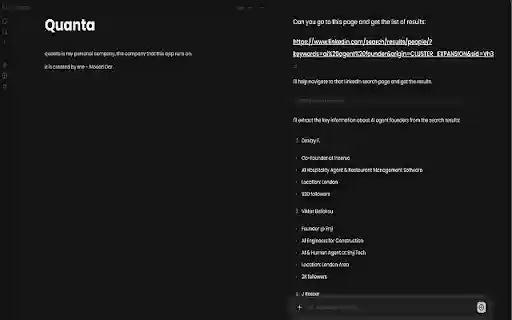 Quanta Browser Extension  from Chrome web store to be run with OffiDocs Chromium online Quanta Browser Extension  from Chrome web store to be run with OffiDocs Chromium online